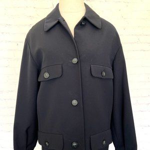 90's Guy Laroche Black Jacket - Size 10